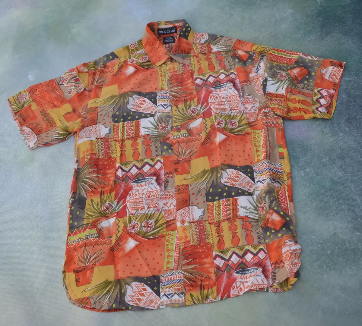 hawaiian silk shirt