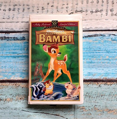 バンビ Bambi ディズニー公式 ヴィンテージ ステンドグラス 55周年記念 s-l400.jpg