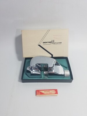 Dexter Professional Mat Cutter w/ Original Box, Booklet, & 4 No. 3 Blades New