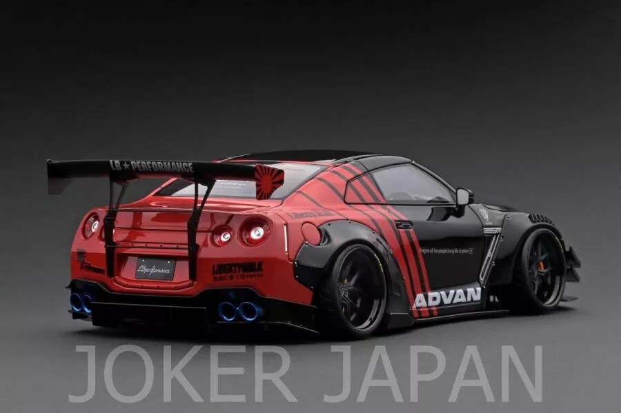 Ignition Model IG2345 1/18 LB-WORKS Nissan GT-R R35 type 2 Black