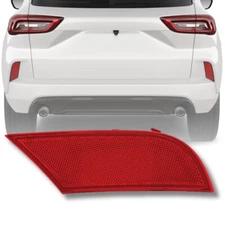 For 2020 2021 2022 2023 2024 Ford Escape Rear Bumper Reflector Light Driver Side