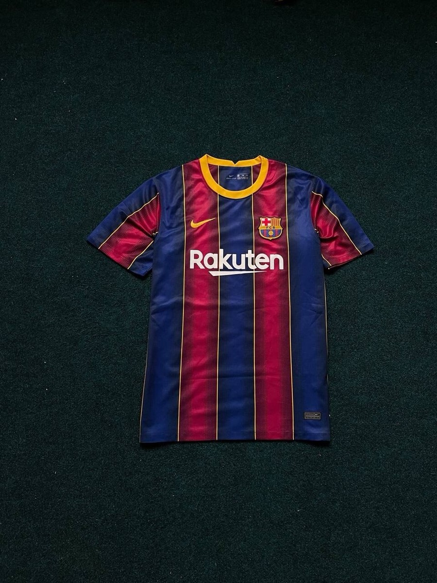 FCB FC Barcelona Nike #10 Lionel MESSI Soccer Jersey Size XL Rare