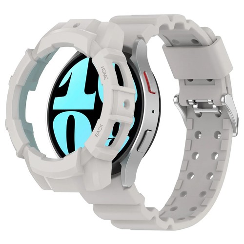 Armor Case + Band for Samsung Galaxy Watch 7 / 6 40mm 44mm Sports Silicone Strap - Picture 26 of 28