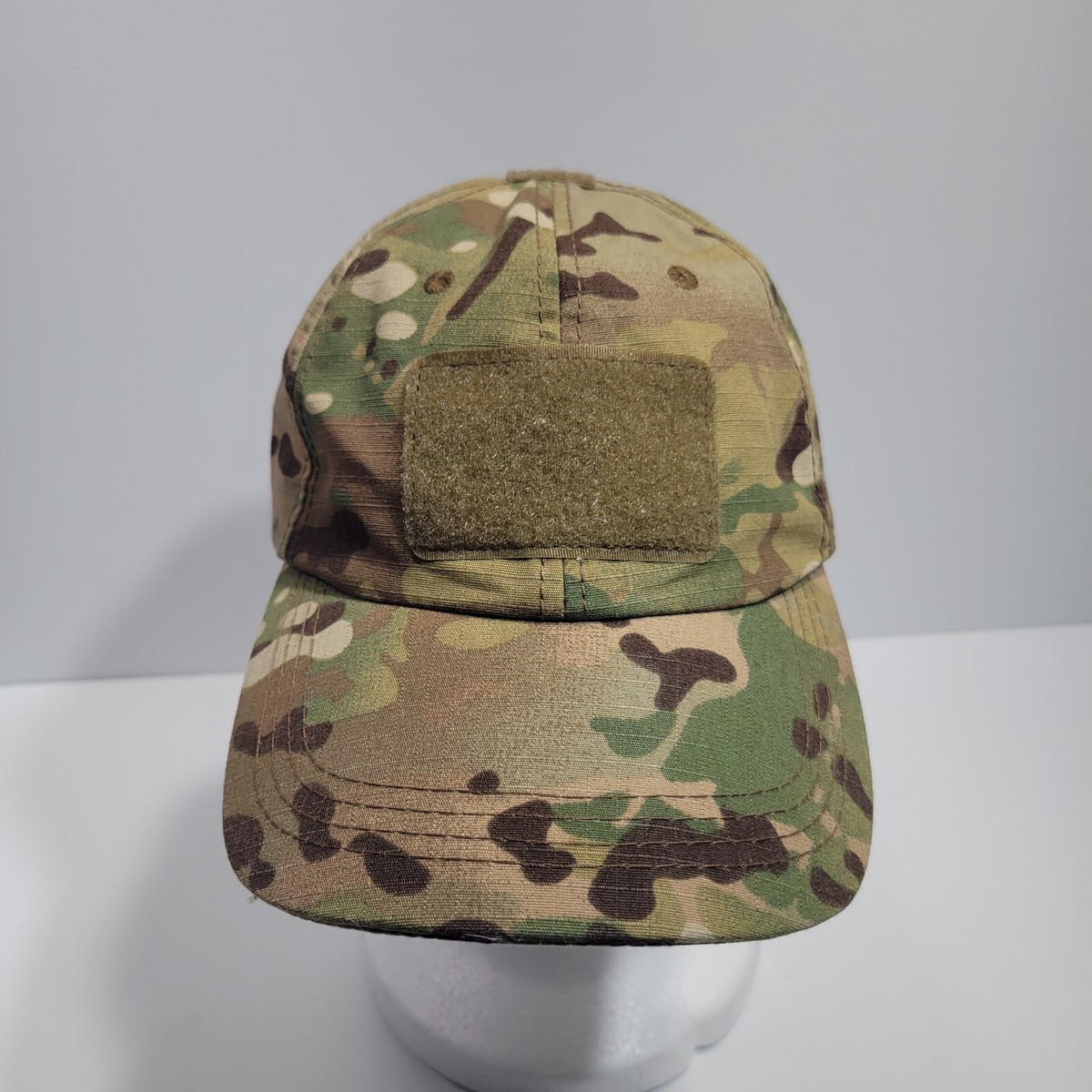 Camouflage Men\'s Hat - Green Camo Fishy Green Camo Mesh Trucker Hat | Guy Harvey – Guy Harvey main image 2