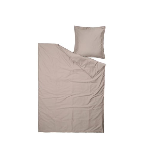 IKEA LUKTJASMIN Bettwäsche Set ✨ Kopfkissen + Decke ✨ grau beige ✨ seidig ✨ NEU - Bild 5 von 10
