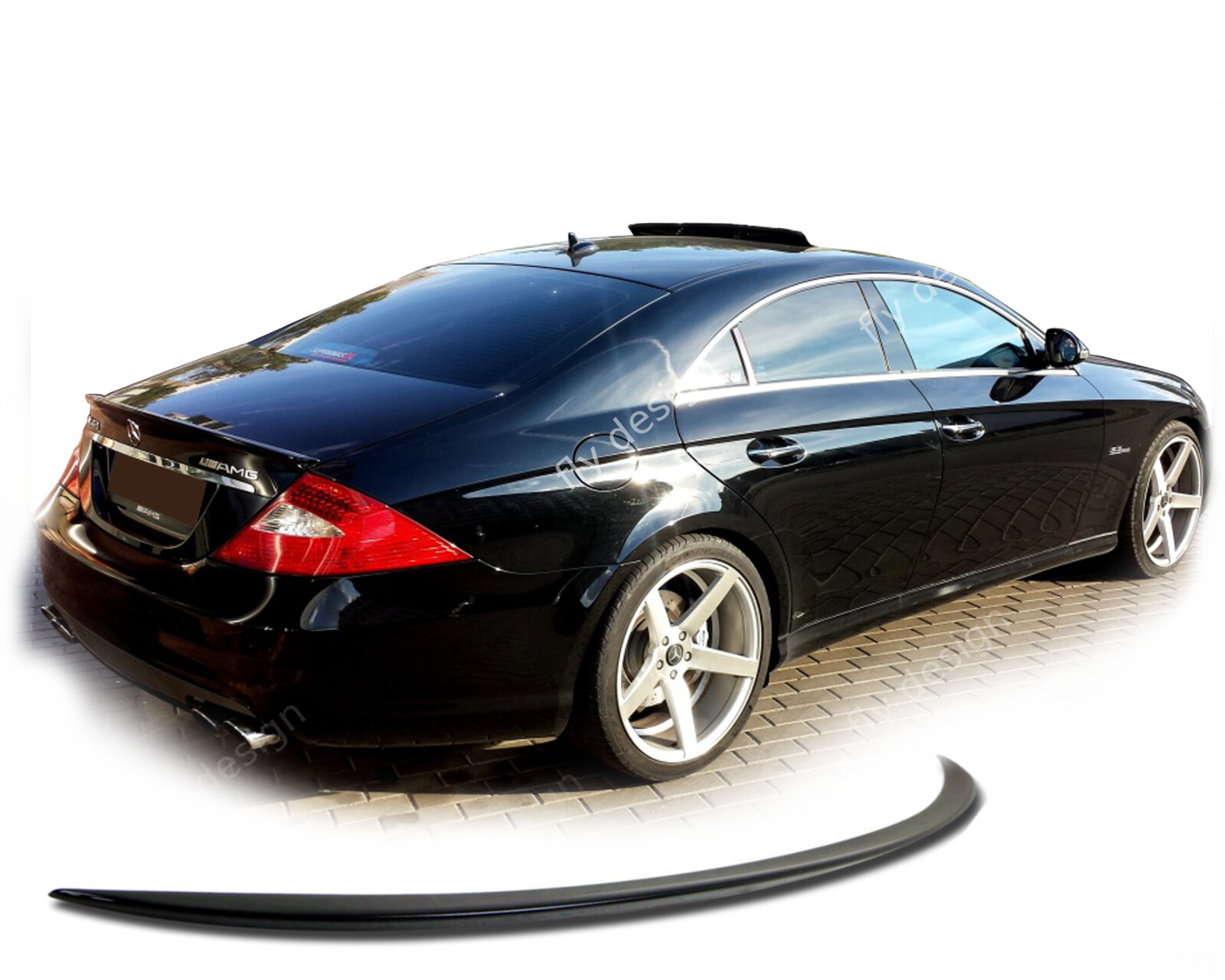 Cls Class Rear Spoiler Suitable for MERCEDES C219 Trunk Lid SLIM Spoiler A