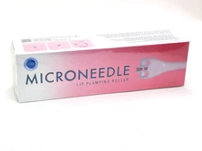 Beauty ORA Microneedle Lip Plumping Roller NEW 0.25 mm depth /stainless NIB