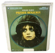 Private Benjamin Warner Home Video RCA CED VideoDisc 03140