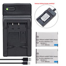 Battery Replacement or charger for Nikon EN-EL11 MH-64 Coolpix S550 S560 NP-BY1