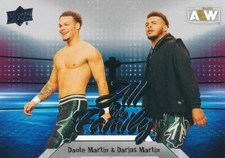 #96 DANTE MARTIN/DARIUS MARTIN 2023 Upper Deck AEW Wrestling