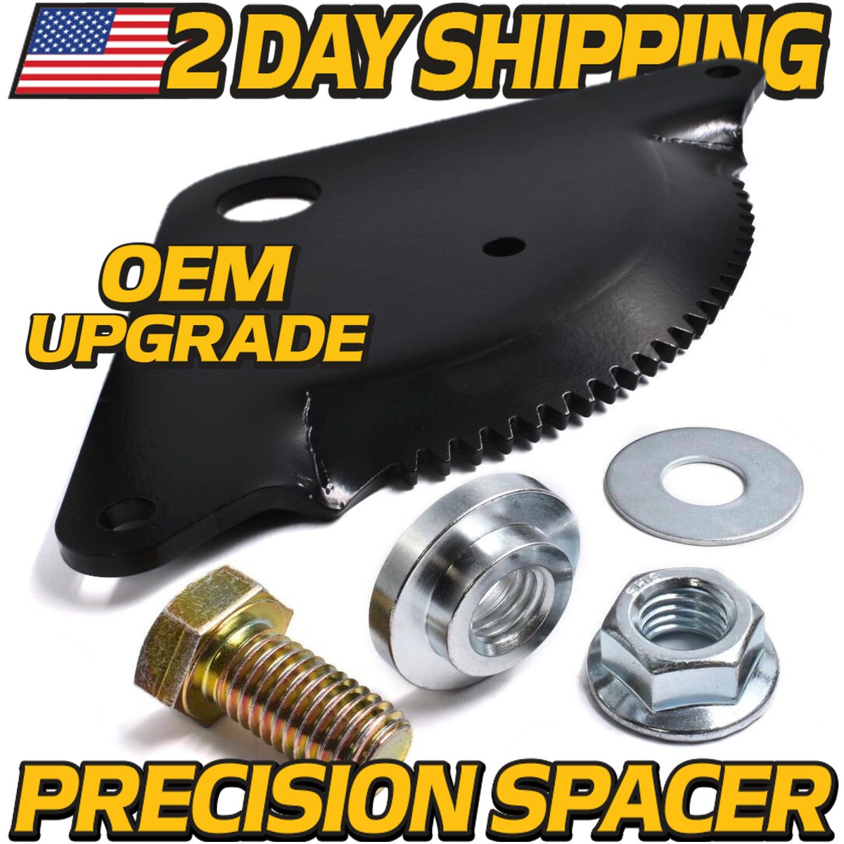 Improved Steering Sector Gear Kit for Murray 770316 w/ Precision