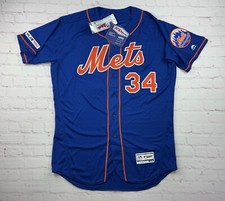 NWT New York Mets Jersey Syndergaard Sz 48 Majestic MLB 150 Authentic Flex Base