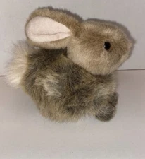 Chosun Bunny Rabbit Plush Stuffed Animal Realistic Animal Laying Down Vintage