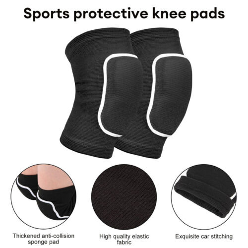 Knee Pads Guard for Dancing Volleyball Yoga Women Kids Men Kneepad Patella Brace - Picture 1 of 31