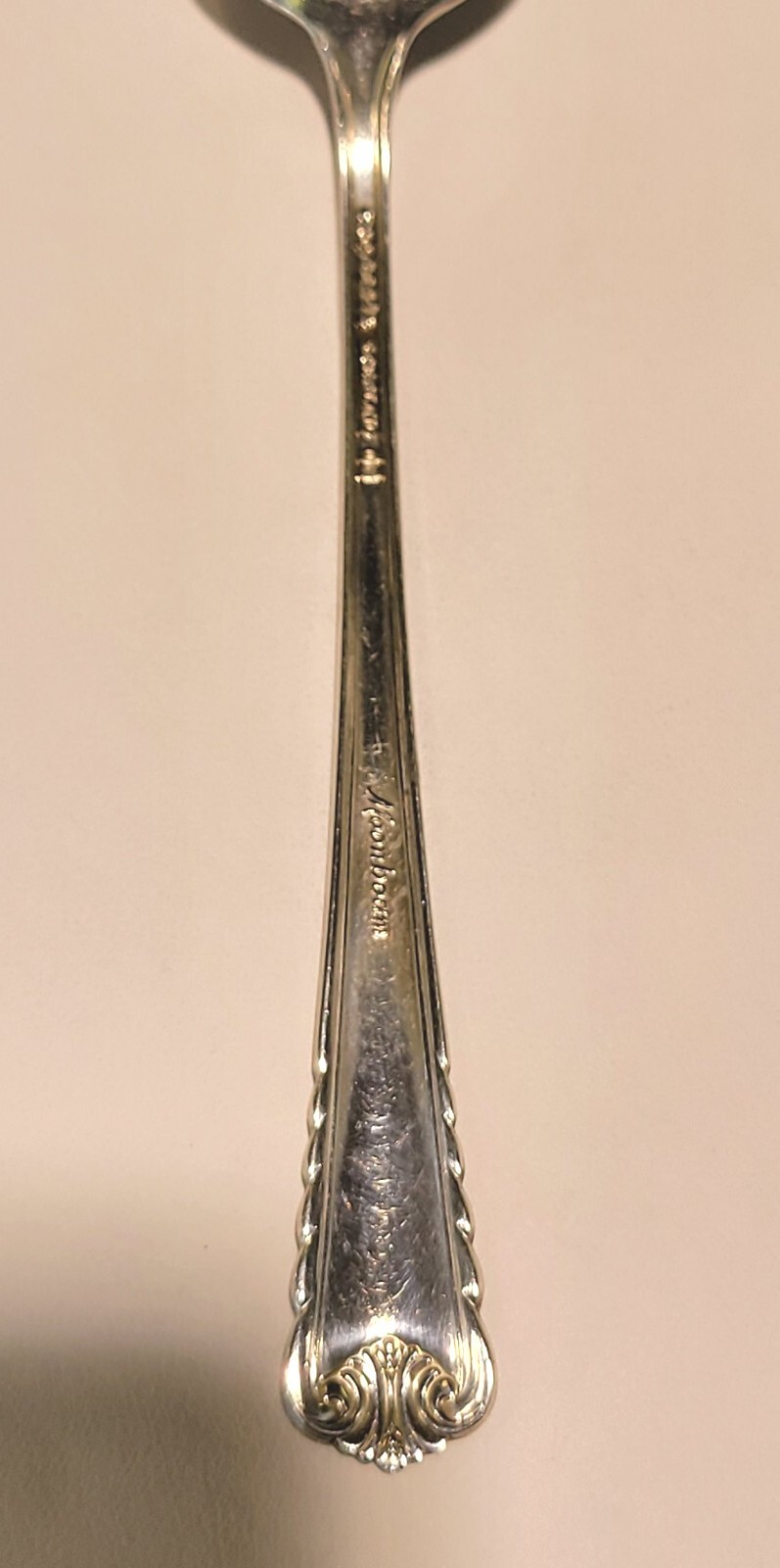 2 International Silver Rogers Sterling Silver Teaspoon Moonbeam 1948