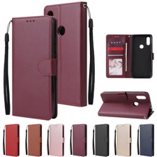 Leather Case For Xiaomi Redmi 6 6A 7 Note 6 7 Pro POCO F1 Shockproof Thin Cover