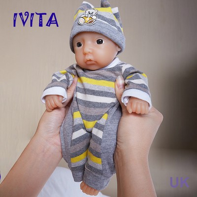 baby boy doll with hair