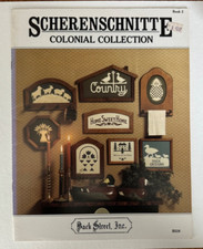 Scherenschnitte Colonial Collection German Art of Paper Cutting Patterns Book 2