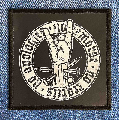 Nokturnal Mortum No Apologies No Remorse No Regrets Sublimated Printed Patch