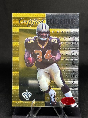 Ricky Williams 1999 Leaf Certified Gold Future #5 Saints Rookie
