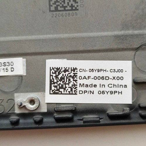 Lcd Rear Cover Top Screen Case For Dell Alienware M15 R4 05Y9PH 5Y9PH - Afbeelding 3 van 4