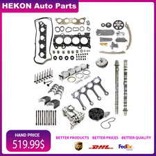 Engine Overhaul Rebuild Kit W/ Camshaft For 02-06 Honda Accord Element CR-V 2.4L