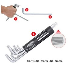 Winkelschraubendrehersatz KS TOOLS 151.2300 Chrom-Vanadium-Stahl