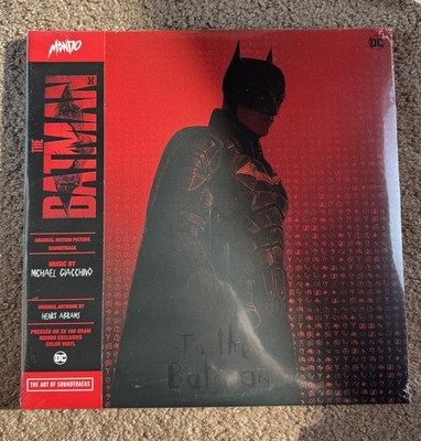 The Batman Soundtrack Michael Giacchino Mondo Color Splatter Vinyl Sealed 2022