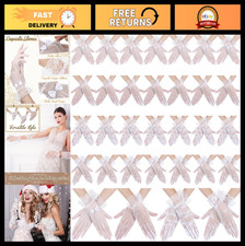 Elegant Lace Tea Party Gloves for Women - Bulk Set, Perfect for Events  Costume