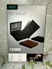 ESR Geo Men's Wallet with Find Function My RFID Blocking GPS Wallet w/Tracker