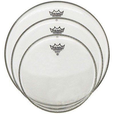 Schlagzeug-Fell-Set Remo Emperor Clear PP-1422-BE Schlagzeug Drum Fell Set NEU