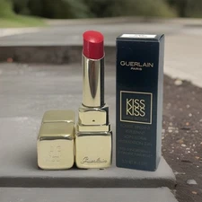 Guerlain KissKiss Shine Bloom Lip Colour 749 Love Tulip New In Box