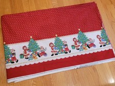 Vintage Raggedy Ann & Andy Christmas Border D...