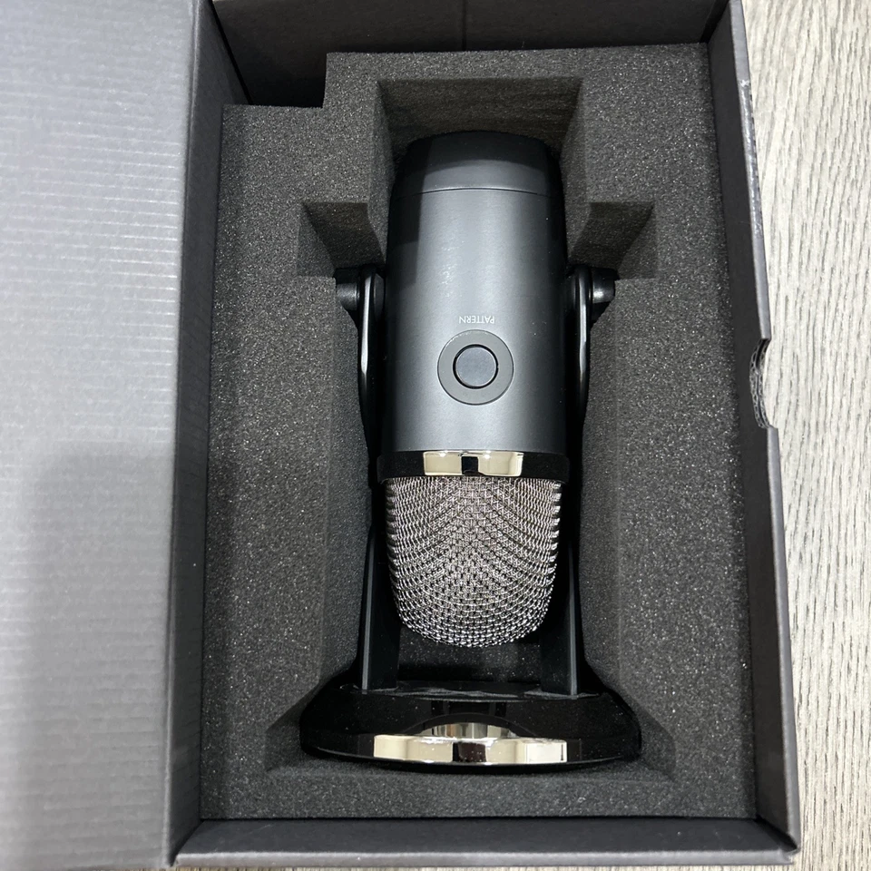 Blue Yeti X Blackout Micrófono USB Independiente Estudio Grabación Micrófono USB Foto 4 de 4