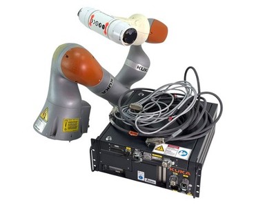 KUKA LBR IIWA 14 R820 LIGHTWEIGHT COBOT + 11036198 SUNRISE CABINET -USED-