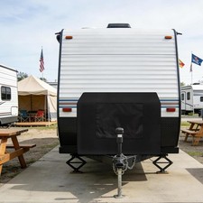 RV Propane Tank Cover Dustproof Fit Double 20lb Tanks for Trailer Rv
