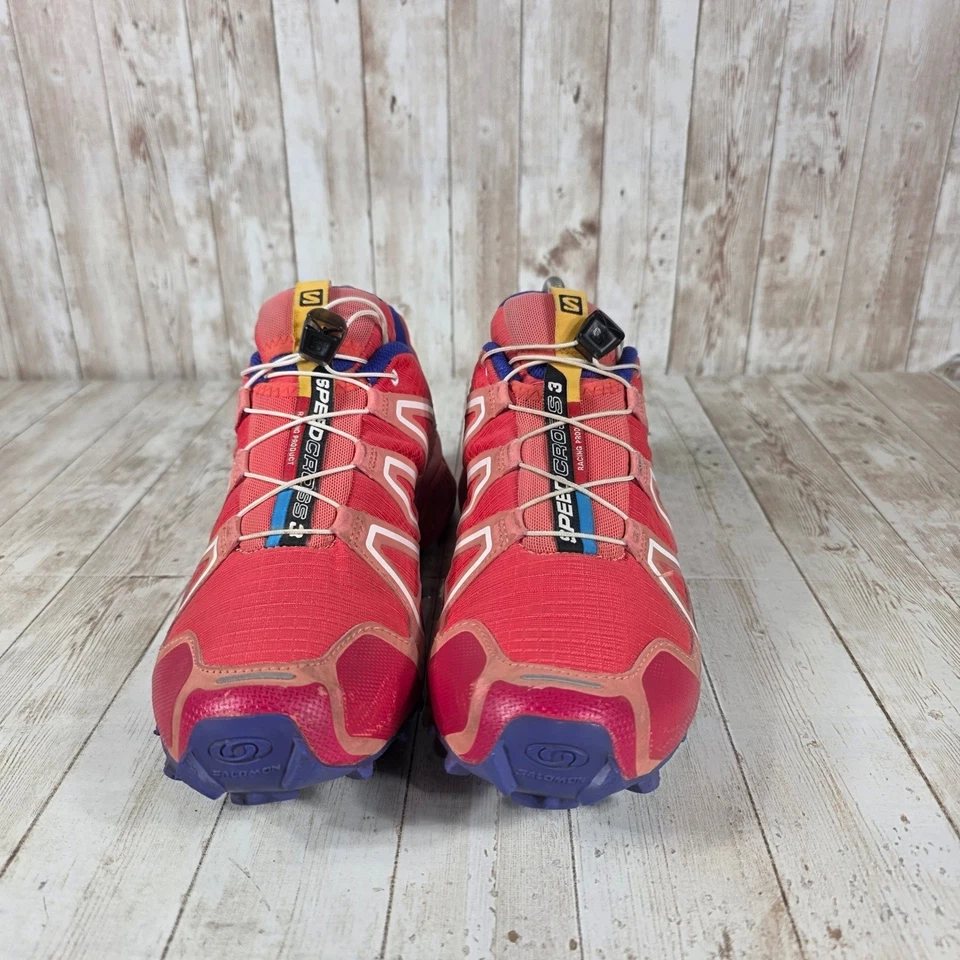 Salomon Speedcross 3 Women's Trail Running Shoes Sneakers Pink Purple Size 8 - Image 4 of 4