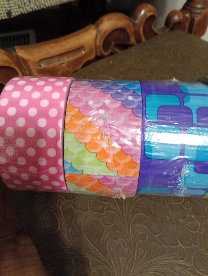 Six New Rolls Of Designer Duct Tape - Image 4 of 4