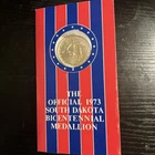 1973 SOUTH DAKOTA 3/4 OUNCE STERLING SILVER MEDAL PROOF