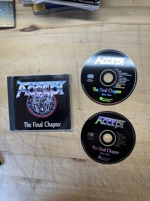 Accept - The Final Chapter: LIVE DOUBLE ALBUM.  Heavy Metal