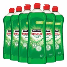 Kirkland Signature Washing Up Liquid Pack of 6x1ltr 3.43 per litre