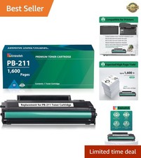 1 Pack PB-211 Toner Cartridge - 1600 Page Yield Compatible with Pantum Printers