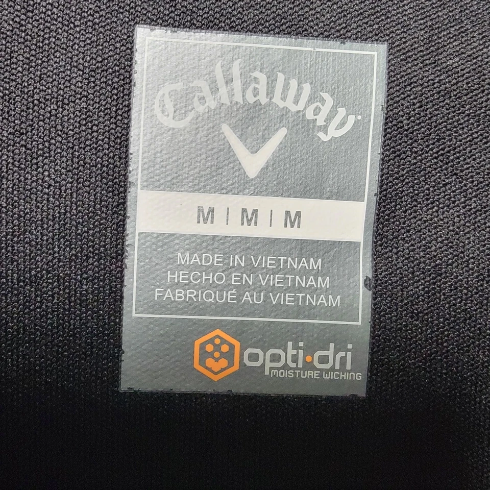 Polo Callaway Golf Tenis Preppy Para Mujer Talla M Negro Opti-Dri Atlético Atletismo Foto 4 de 4