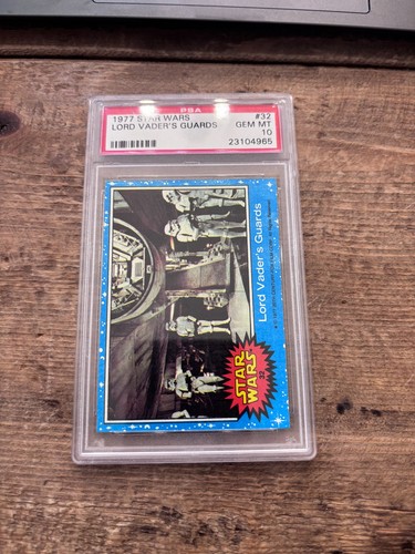 1977 Star wars topps #32 Lord Vader's Guards PSA 10 No Reserve