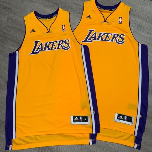 Los Angeles Lakers adidas Swingman Jersey Medium 40 Authentic Blank