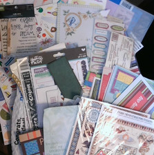 1lb STICKERS LOTS scrapbook chipboard mixed card making letters embellishment