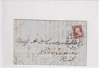 1858 Folded Letter New Orleans, la to Providence, RI (69833)