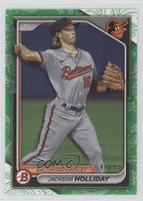 2024 Bowman Prospects Green Pattern 42/99 Jackson Holliday #BP-47 b4d
