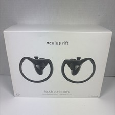 Oculus Rift Wireless Touch Controllers  Sensor Open Box Complete - Tested