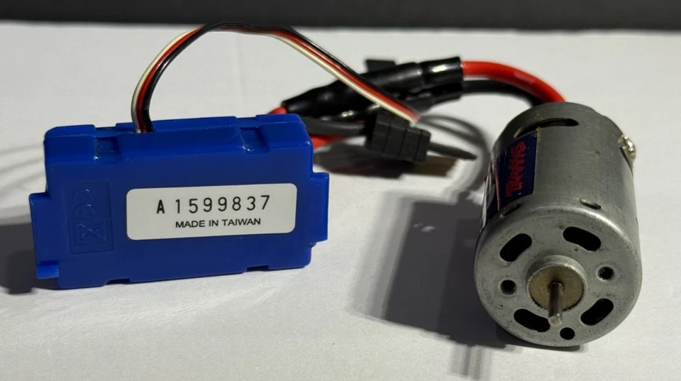 Traxxas XL 2.5 Brushed ESC w/ Titan 18T 380 Motor Combo Used Tested Working - Image 2 of 4